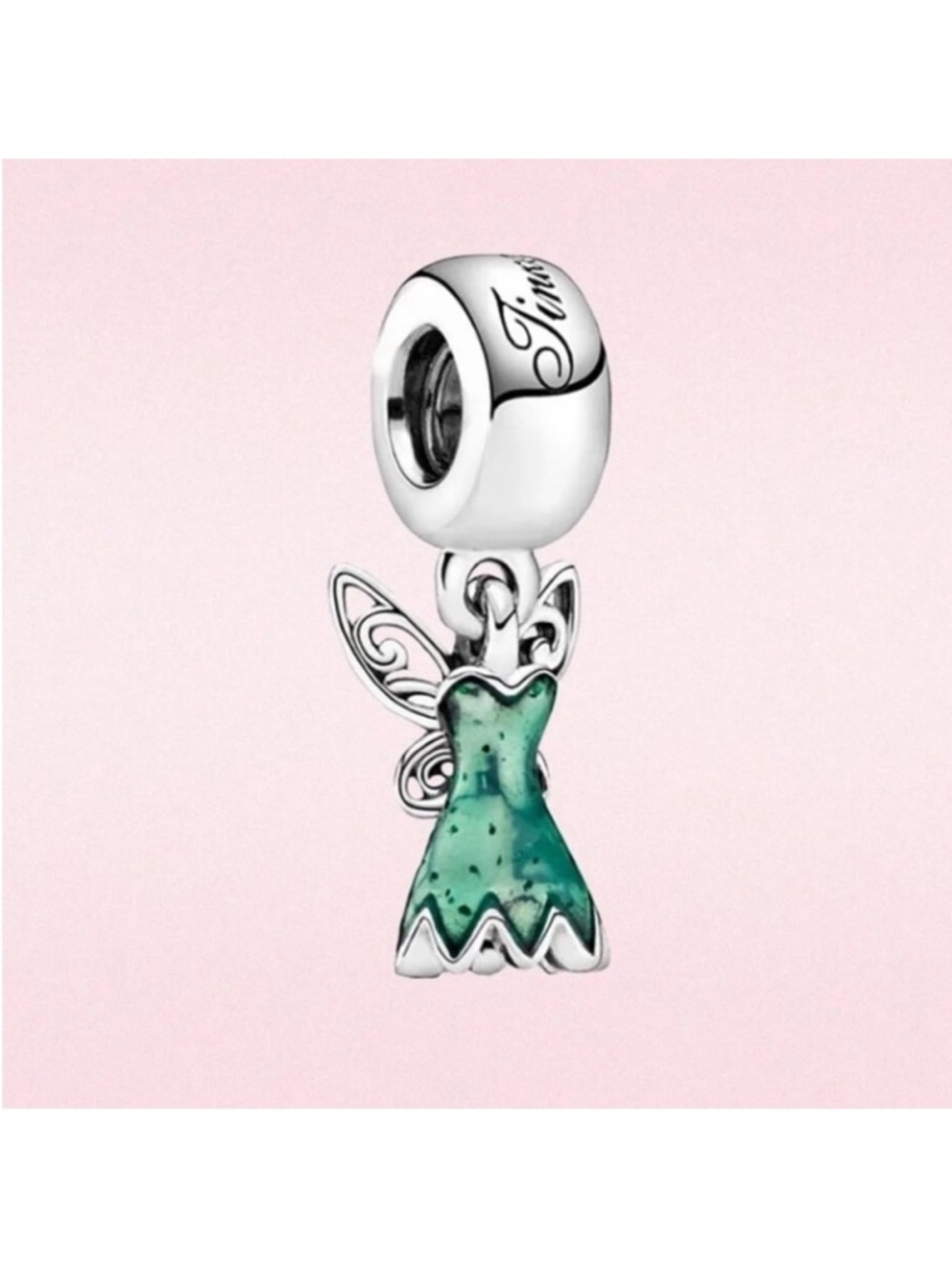 Disney Tinkerbell Charm sterling silver fairy